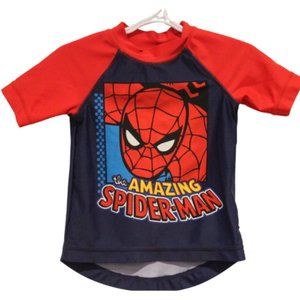 3/$20 🏷 Spiderman Rashguard Shirt Size 18m-2Y